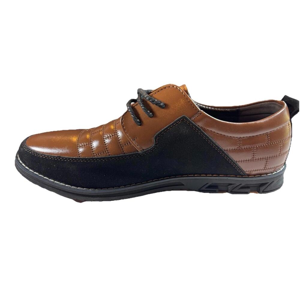 SHOES Recyphi Men’s Oxford Derby Orthopedic Leather Men’s 12 Dress Style